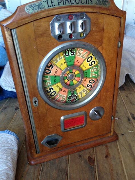 Antique French Gambling Roulette Slot Machine « Obnoxious Antiques