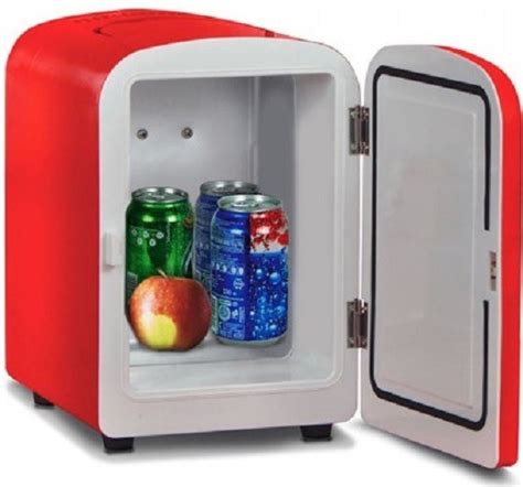 Vox Mini Fridge Thermoelectric portable Cooler and Warmer 4 L Car ...