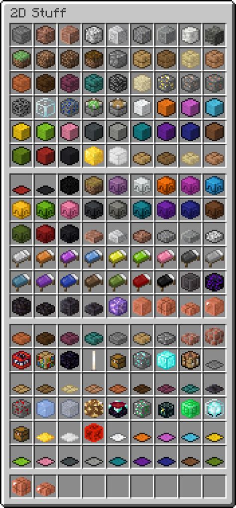 Minecraft Block Types