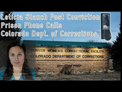 LETICIA STAUCH POST CONVICTION PRISON PHONE CALLS. PART 1/3. - YouTube