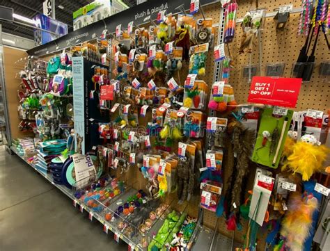 A Display of Cat Toys for Sale at a Petsmart Superstore Editorial Photo - Image of customer ...