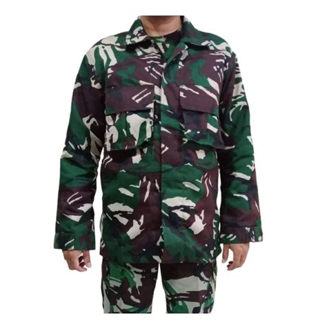 Jual SERAGAM PDL TNI LAPANGAN TNI AD TNI AL TNI AU BERKUALITAS Indonesia|Shopee Indonesia