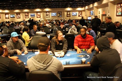 Event 1: Tampa Poker Room Filling Up | Seminole Hard Rock Tampa Poker