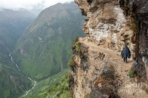 A beautiful cliff-edge walk Photograph by Jekaterina Sahmanova - Fine ...