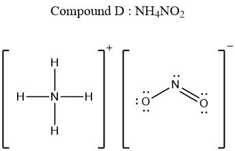 Nh4no2 Lewis Structure