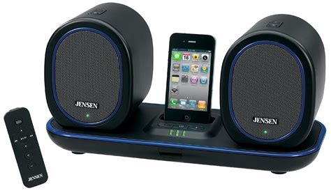 Jensen JENSEN Docking Station with Wireless Speakers for iPod and iPhone - TVs & Electronics ...