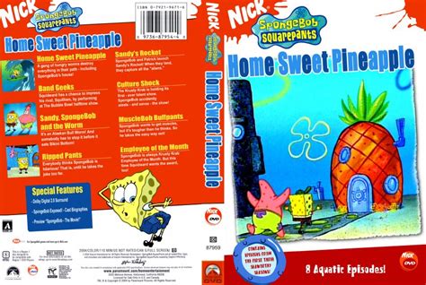 SpongeBob Squarepants: Home Sweet Pineapple - TV DVD Custom Covers ...