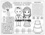 Wedding Printable Coloring Pages sketch template