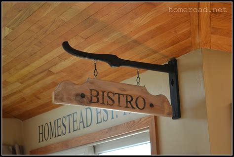 Hanging Bistro Sign