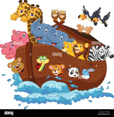 Noah's Ark PNG File, Animal Design, Watercolor Noah's Ark, Noah's Ark ...