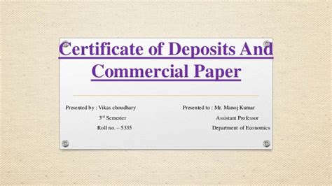 Commercial Paper: meaning, instance, advantages, features - India ...