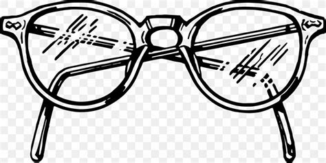 Glasses Drawing Clip Art, PNG, 2400x1211px, Glasses, Area, Bit, Black And White, Drawing ...