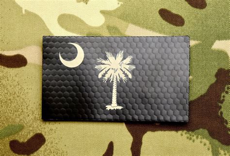 Infrared South Carolina State Flag Patch SC IR US Army Navy SEAL Dum ...