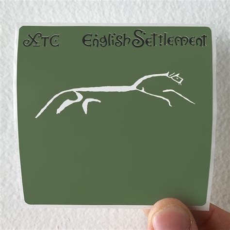 XTC English Settlement Album Cover Sticker