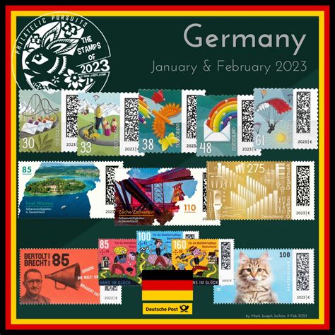 Stamps of 2023: Germany (January 2023) – Mark Joseph Jochim