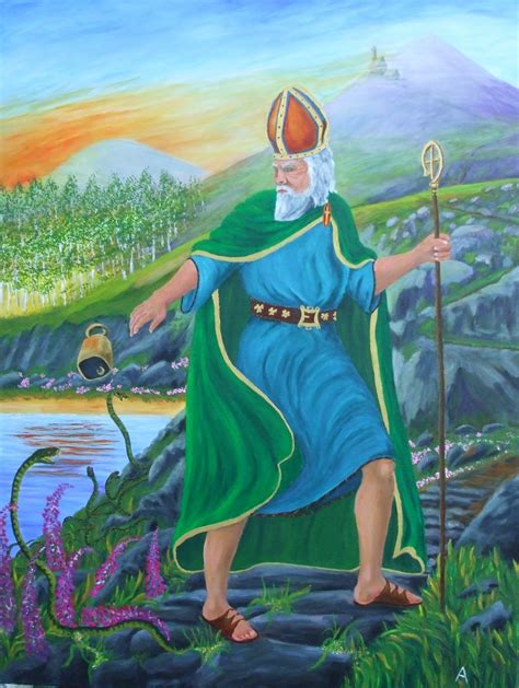 The Scottish Home: Saint Patrick, Banishing the Snakes from Ireland