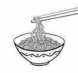 Noodles Coloring Pages sketch template