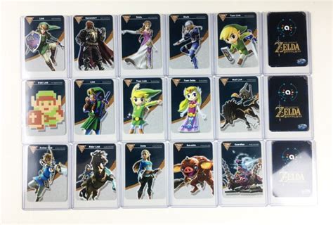 Custom Legend of Zelda Amiibo Cards