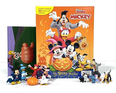 Disney Mickey Halloween My Busy Book: Phidal Publishing Inc.: 9782764353004: Books - Amazon.ca