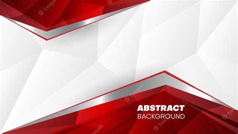 Premium Vector | Abstract futuristic red and white background can be used for corporate banner ...