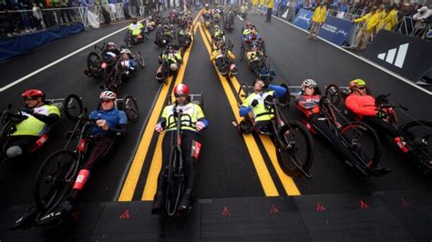 Zachary Stinson and Alicia Dana take Boston Marathon handcycle titles