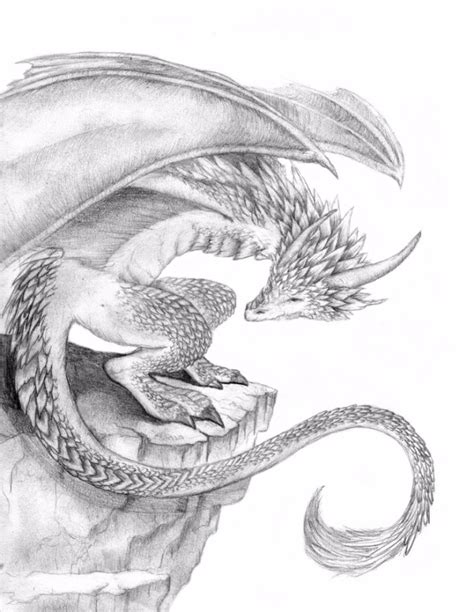 Cool Dragon Sketches at PaintingValley.com | Explore collection of Cool Dragon Sketches