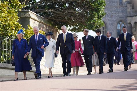 Royal family wears blue in first Easter since Queen Elizabeth's death