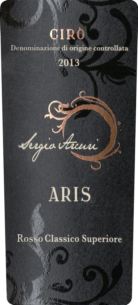 2013 Arcuri Sergio Ciro Rosso Aris | Wine Library