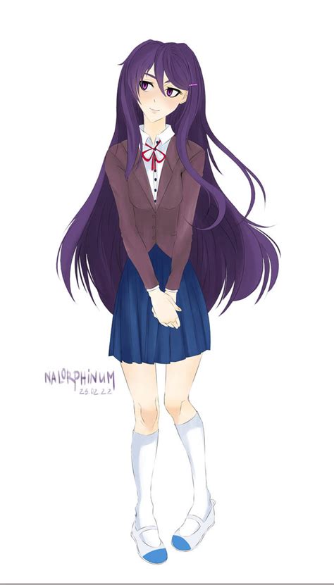 Yuri, DDLC by nalori on DeviantArt