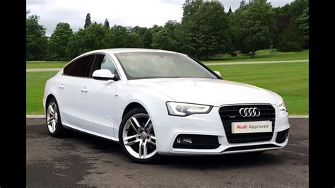 KR14VSF AUDI A5 SPORTBACK TDI QUATTRO S LINE S/S WHITE 2014, Bradford ...