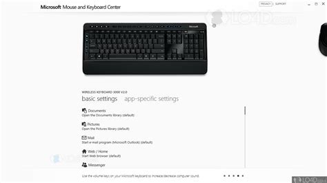 Microsoft Mouse and Keyboard Center - Download