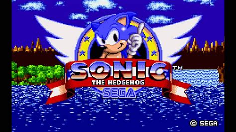 Sonic the Hedgehog Genesis (Game Boy Advance) - Music: Title Screen - YouTube