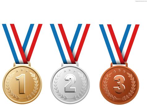 Transparent Gold Silver Bronze Medal Clipart - Olympic Medals Clip Art - Png Download - Full ...