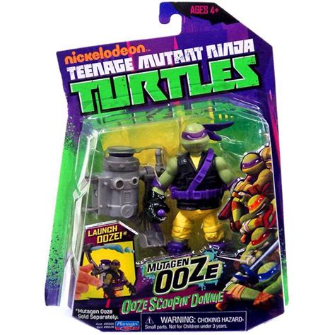 Teenage Mutant Ninja Turtles Mutagen Ooze Ooze Scoopin' Donnie Action Figure - Walmart.com ...