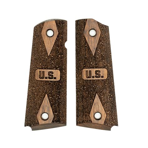 Tisas 1911 Walnut Grip Set, US/Textured