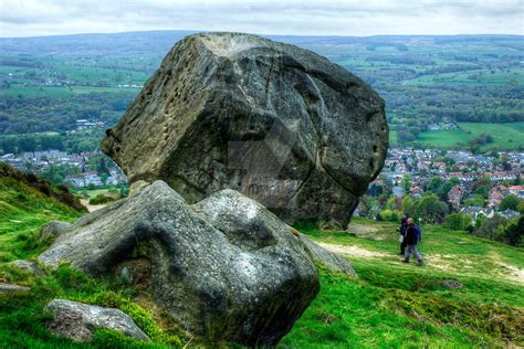 Cow and Calf Rocks. Ilkley Moor. by GaryTaffinder on DeviantArt