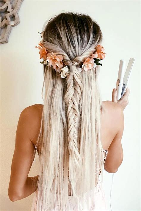 60+ Best Bohemian Hairstyles That Turn Heads | Hair styles, Fishtail ...