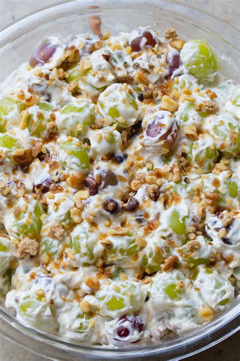 Trisha Yearwood Creamy Grape Salad Recipe | Recipe | Grape salad recipe, Trisha yearwood recipes ...