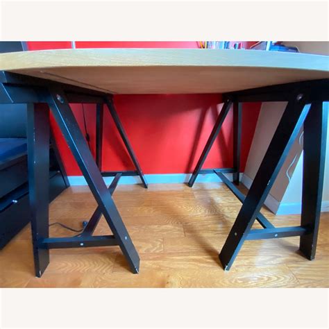 IKEA Wood Desk - AptDeco