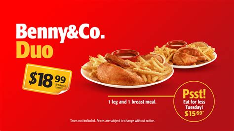 Promotions - Benny&Co. chicken & spare ribs restaurants