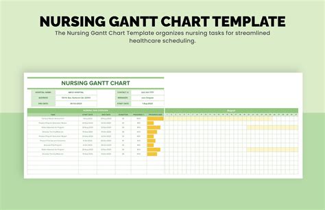 Gantt Chart Nursing