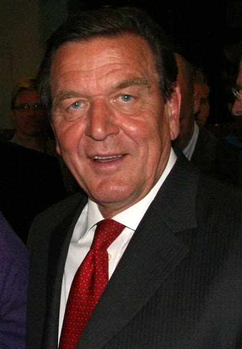 Gerhard Schröder - Celebrity biography, zodiac sign and famous quotes