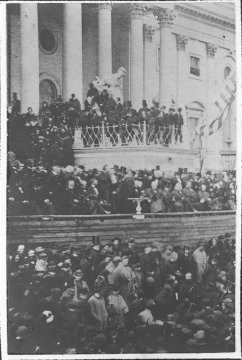 Abraham Lincoln second inaugural address on March 4, 1865 - White House ...