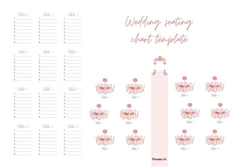 19 Great Seating Chart Templates (Wedding, Classroom + more)