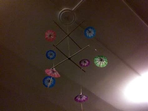 Cute Crafts Made With Cocktail Umbrellas