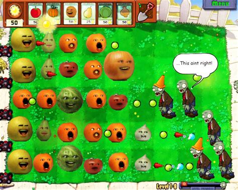 Annoying orange in plants vs zombies by EninjaArts on DeviantArt