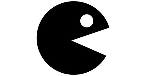 Black Pacman PNG