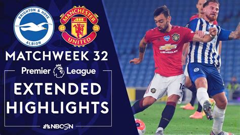 Brighton v. Manchester United | PREMIER LEAGUE HIGHLIGHTS | 6/30/2020 | NBC Sports - YouTube