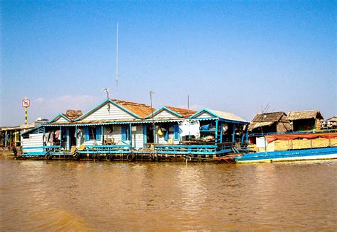 Floating Village Tonle Sap Lake Cambodia Free Stock Photo - Public Domain Pictures
