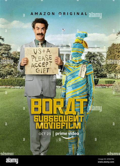 Borat movie poster hi-res stock photography and images - Alamy